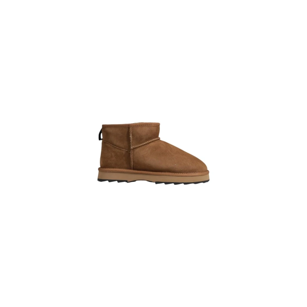 Emu Women's Brown Leather Ankle Boot Fall/Winter