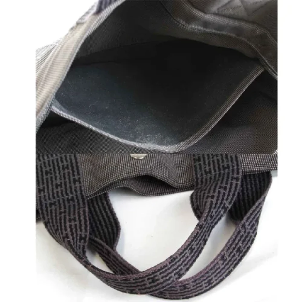 Hermès Vintage Pre-owned Canvas totes Black Dames