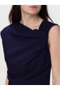robe-mini-rouge-drapee