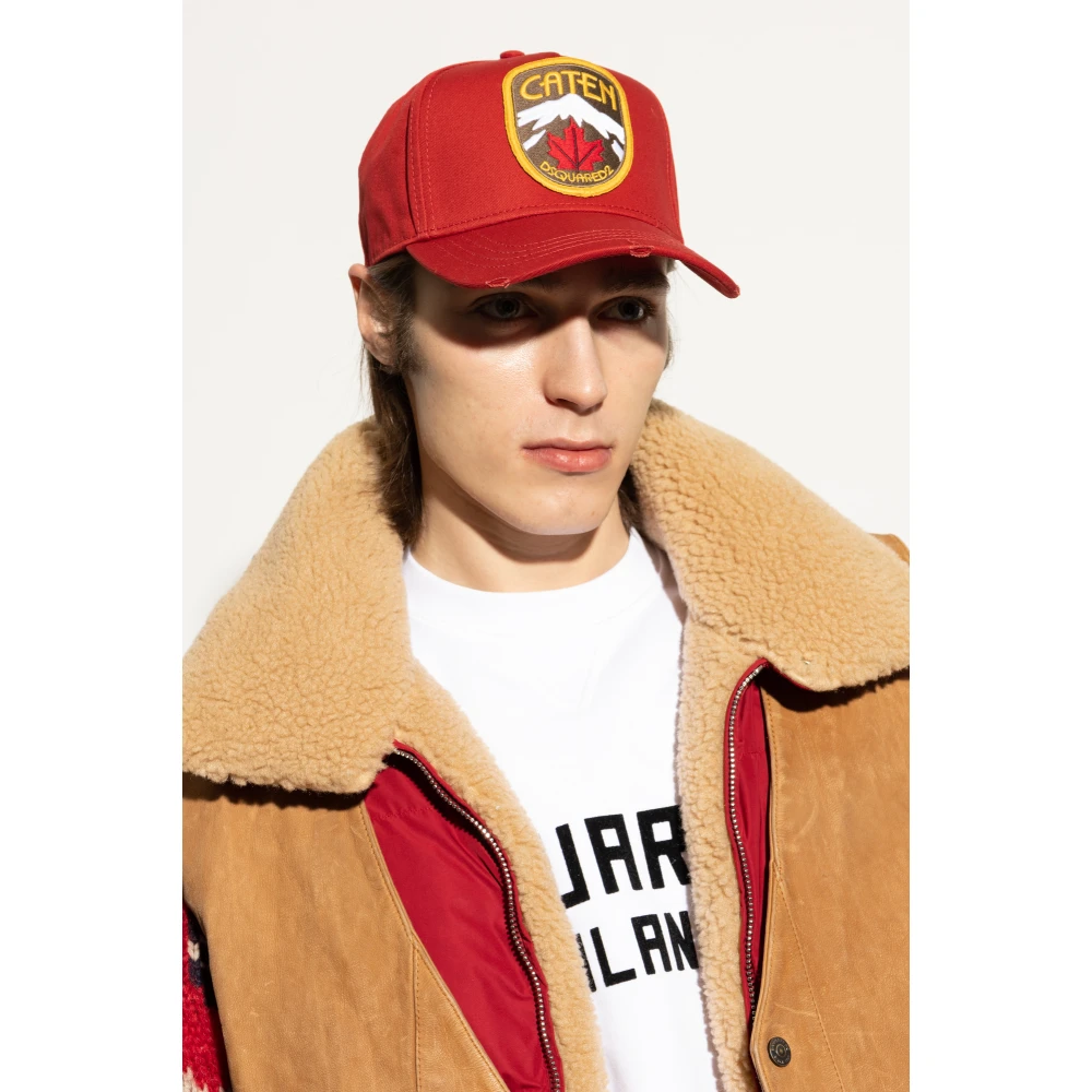 Dsquared2 Baseball cap Red Heren