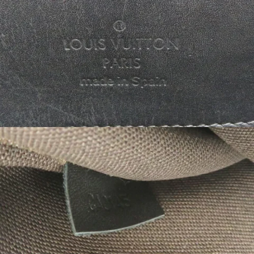 Louis Vuitton Vintage Pre-owned Fabric handbags Black Dames