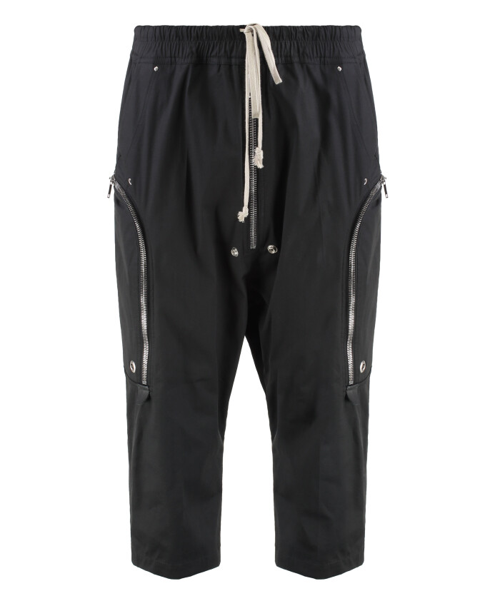 pantalon-en-coton-avec-details-en-cuir