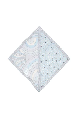 Onda och Iride Print Silk Scarf