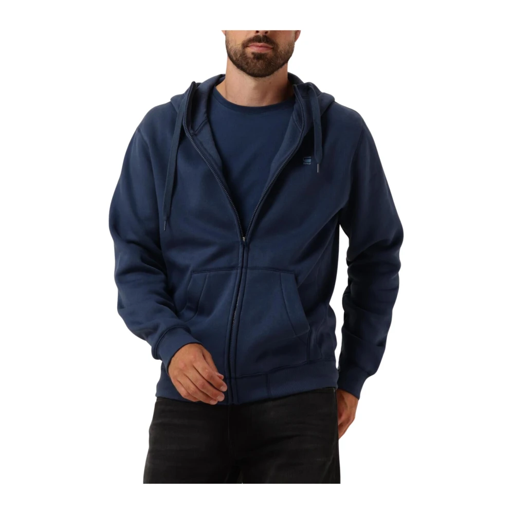 G-Star Heren Premium Core Zip Sweater Blue Heren