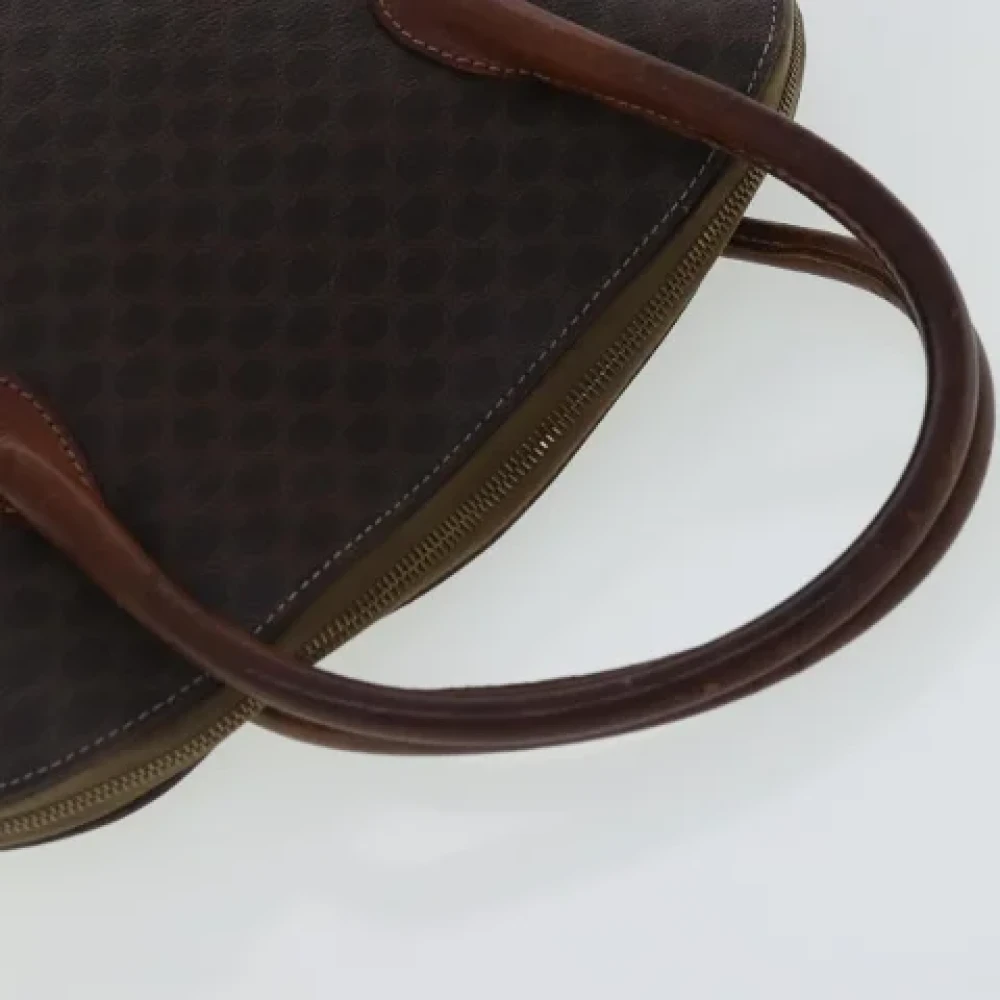 Celine Vintage Pre-owned Leather handbags Brown Dames