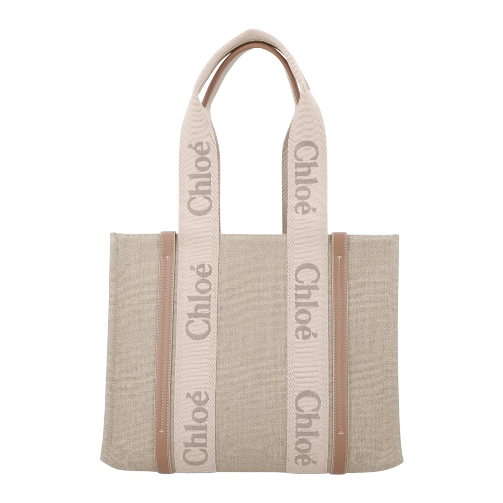 Chloé Women's Beige Shopping Bags, One Size, Woody