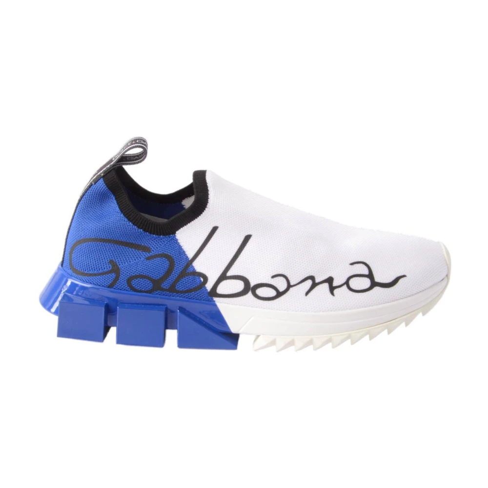 Dolce & Gabbana Men's Blue Sneakers, 5 1/2 Uk, Sorrento Trainers