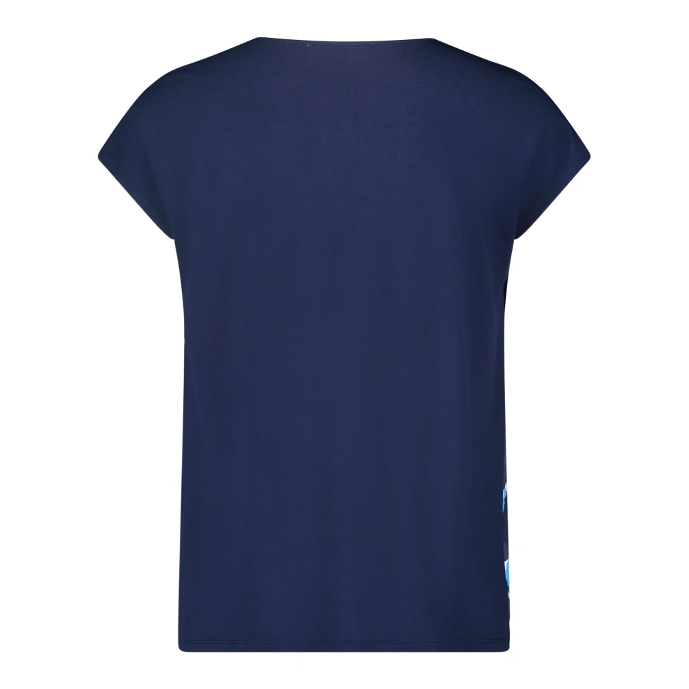 Betty & Co Grafische Blouse met Webbies Blue Dames