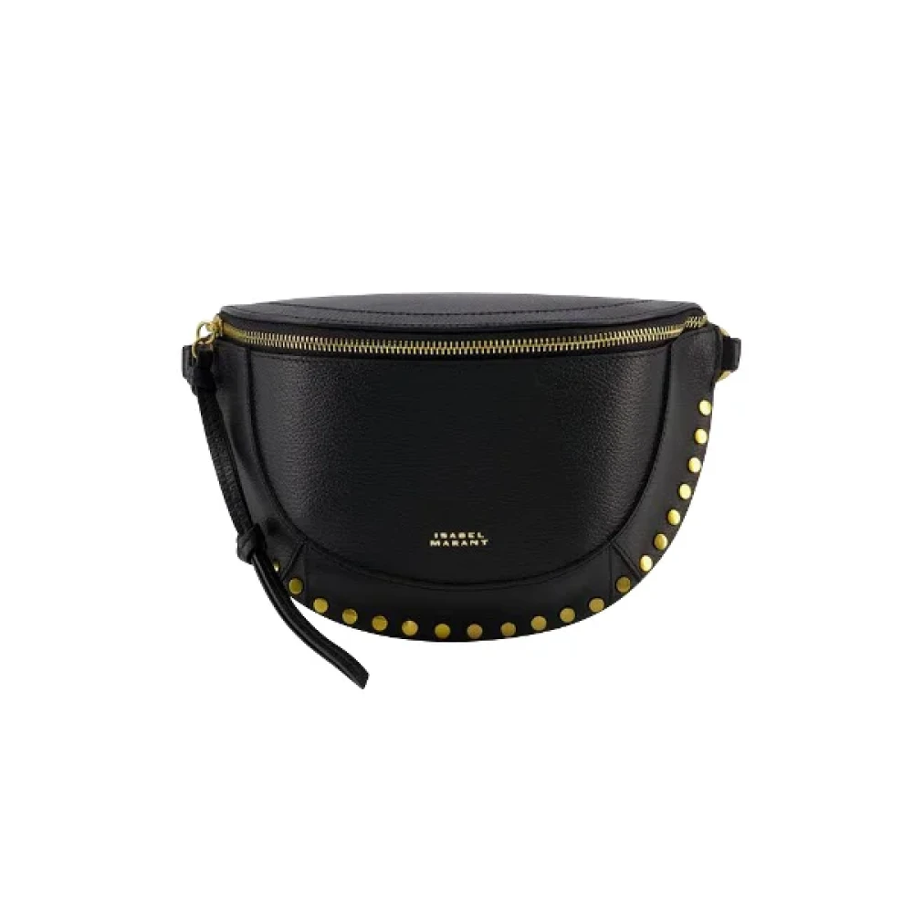 Isabel marant Leather clutches Black Dames