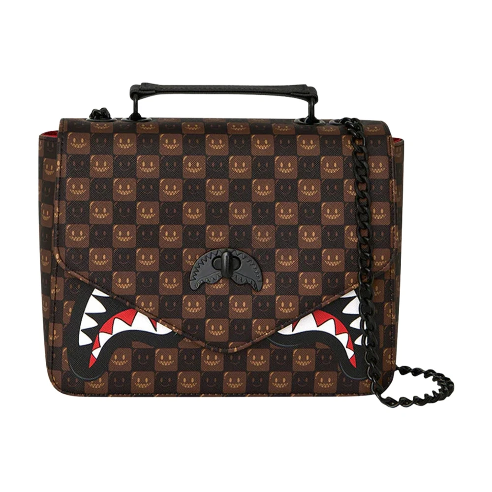 Sprayground Donna Borsa Tracolla A Mano Squalo Shark - Immagine 3