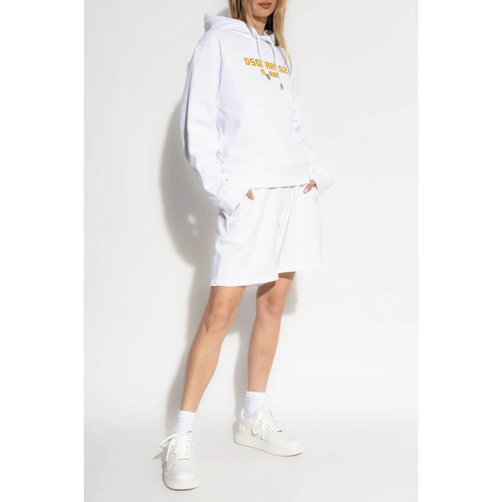 Dsquared2 Hoodie White Dames