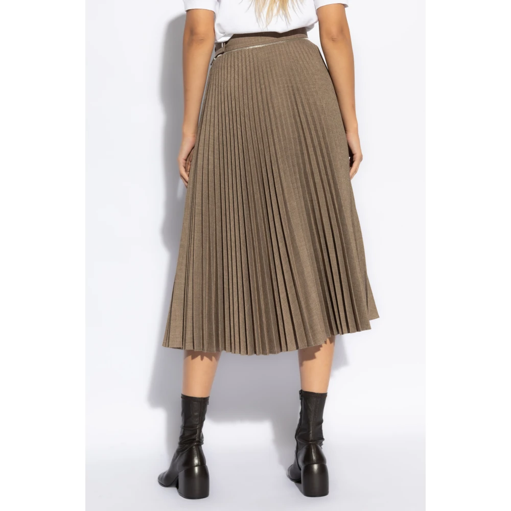 Burberry Geplooide rok Brown Dames