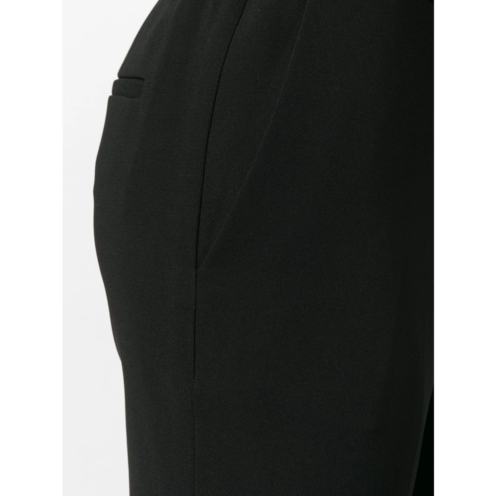 Theory Zwarte Korte Tapered Broek Black Dames