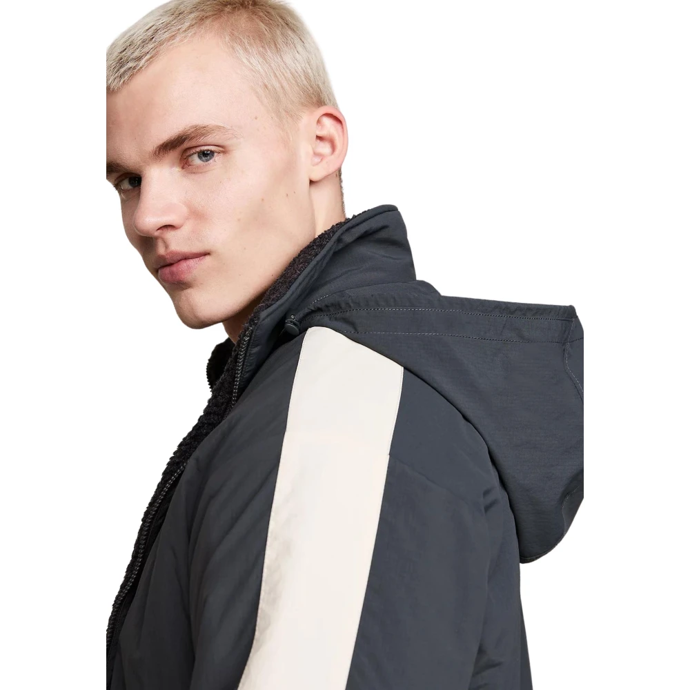 Tommy Hilfiger Omkeerbare Sherpa Jas Kleurblok Multicolor Heren