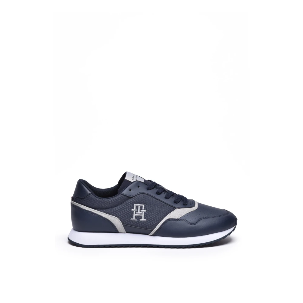 Tommy Hilfiger Runner Evo Sneaker Heren Schoenen Blauw