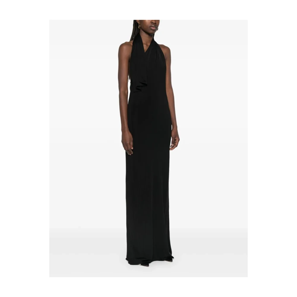 Khaite Elegante Rozen Jurk Black Dames
