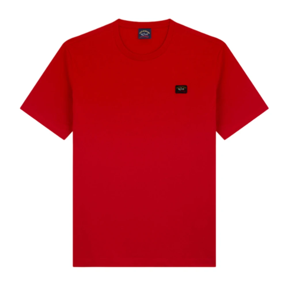 Paul & Shark T-Shirts Red, Herr