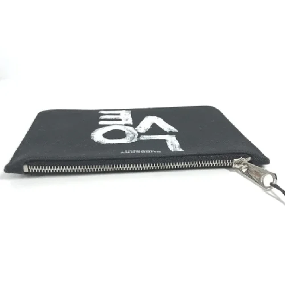 Burberry Vintage Pre-owned Canvas wallets Black Dames
