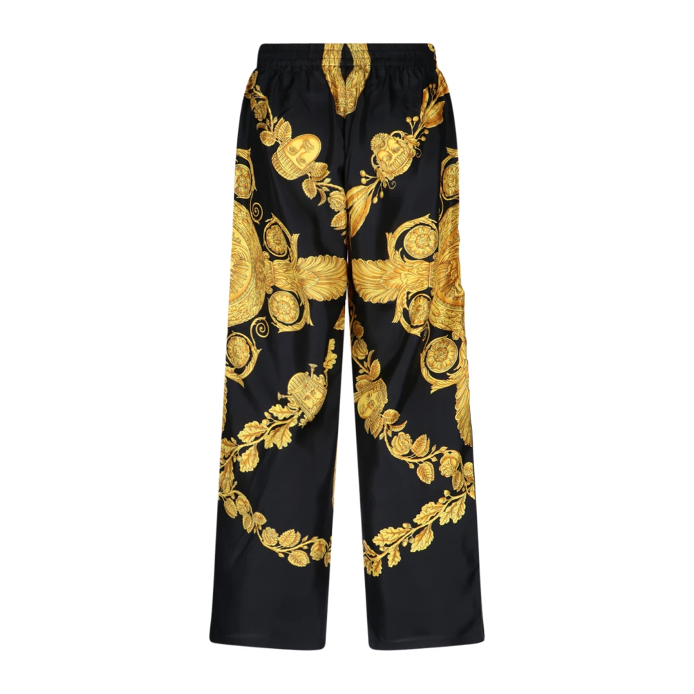 Versace Zwart ondergoed pyjamabroek Black Heren