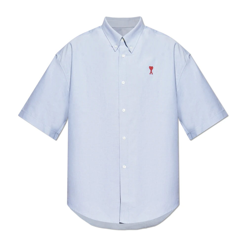 Shirts > Short Sleeve Shirts - - Ami Paris - Modalova