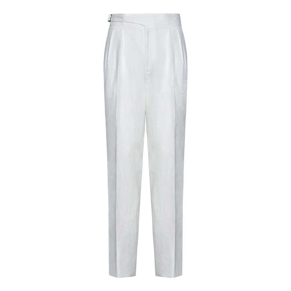 Ralph Lauren Straight Trousers White Heren