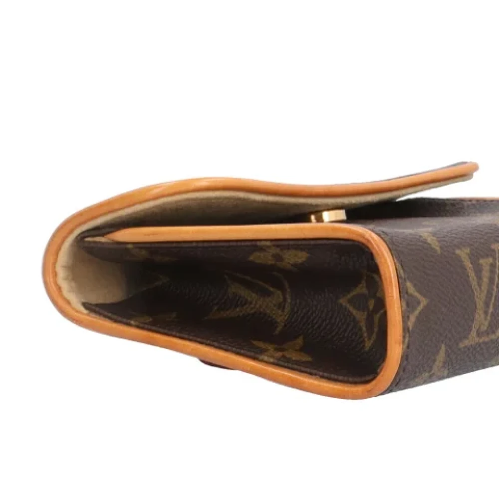 Louis Vuitton Vintage Pre-owned Canvas crossbody-bags Brown Dames