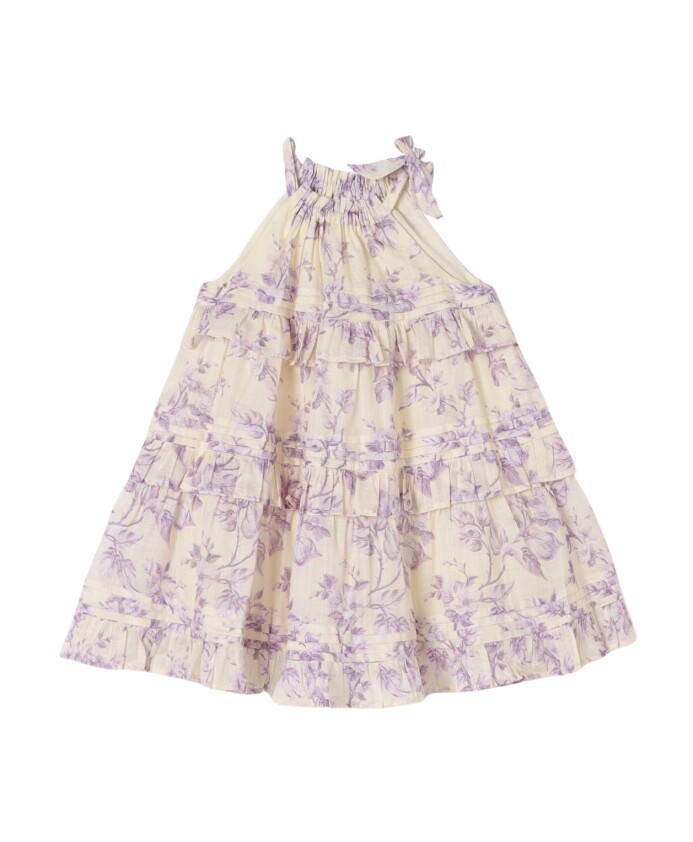 robe-jaune-a-fleurs-a-volants