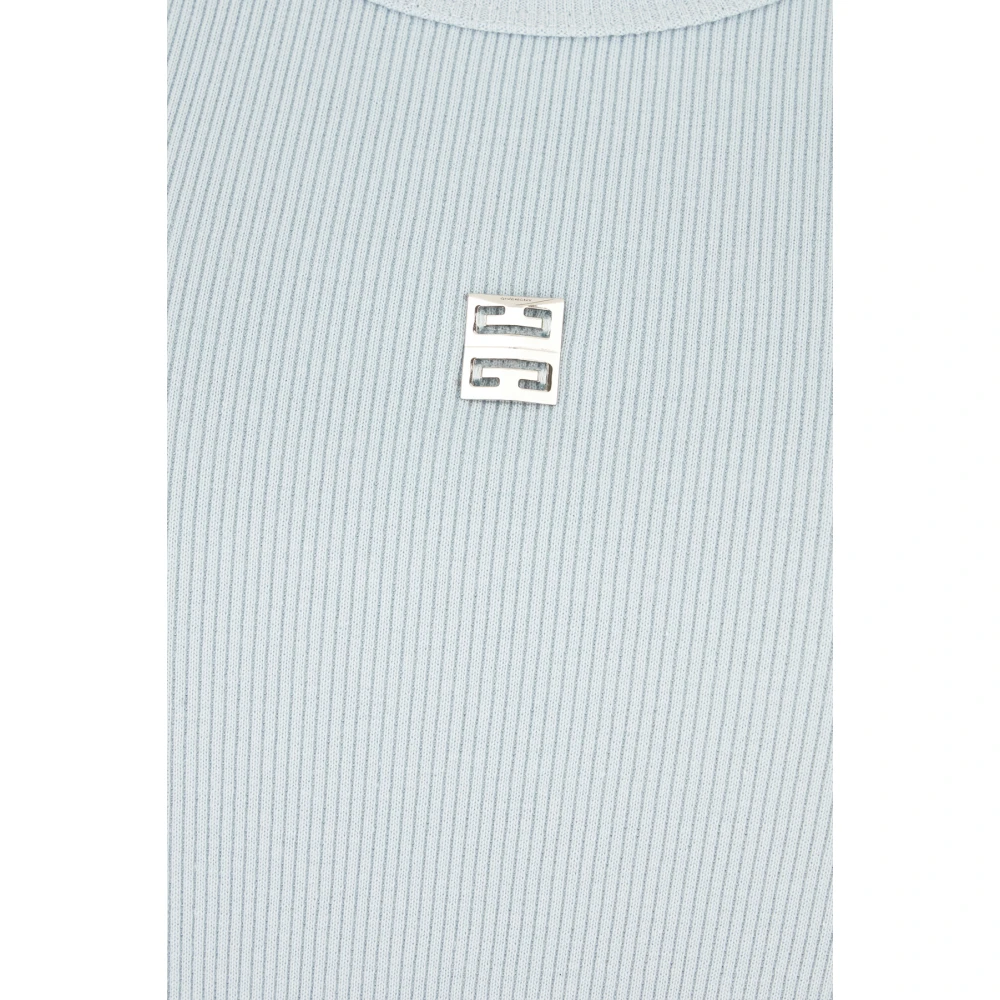 Givenchy Gebreide Damesjurk Blue Dames