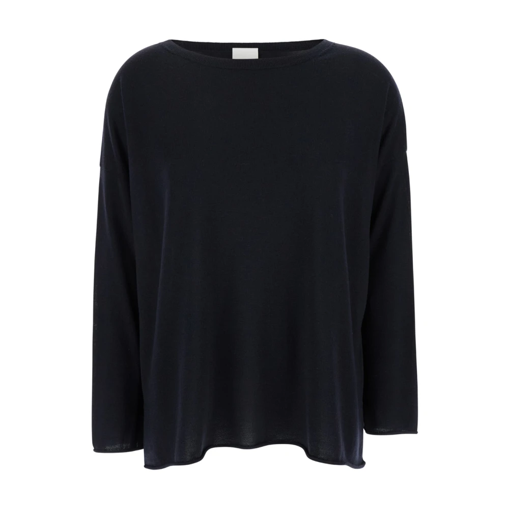Allude Boatneck Sweater 1 1 Blue Dames