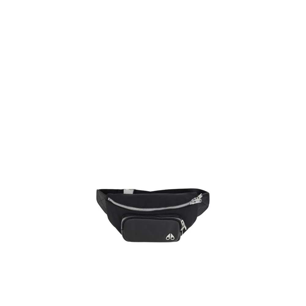 Moose Knuckles Heuptas met Verstelbare Band en Meerdere Zakken Black Heren