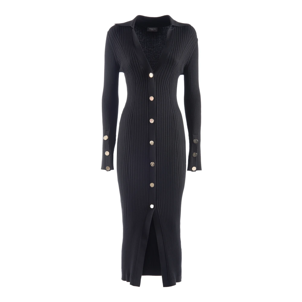 Nenette Zwarte Jurk Collectie Black Dames