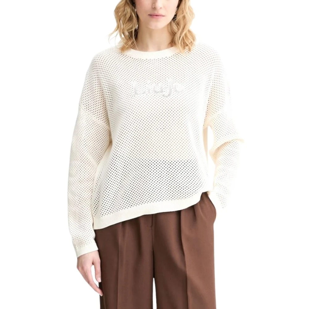 Liu Jo Mujer Beige Jerseys, Talla: L