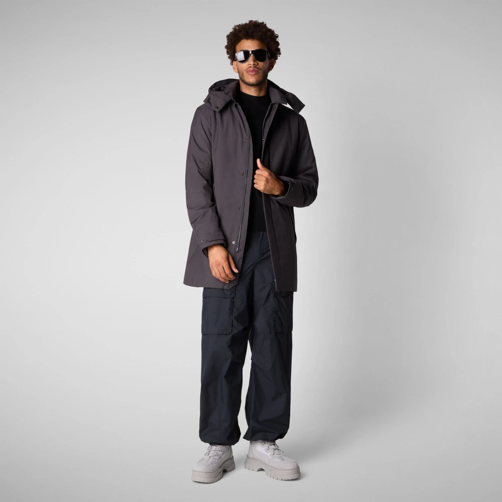 Save The Duck Grijze Winterjassen Gray Heren