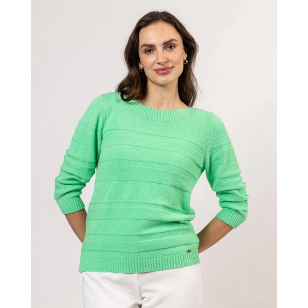 Roberto sarto Stijlvolle Pullover Lange Mouw Green Dames