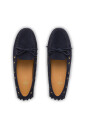 chaussures-bleues-en-daim-avec