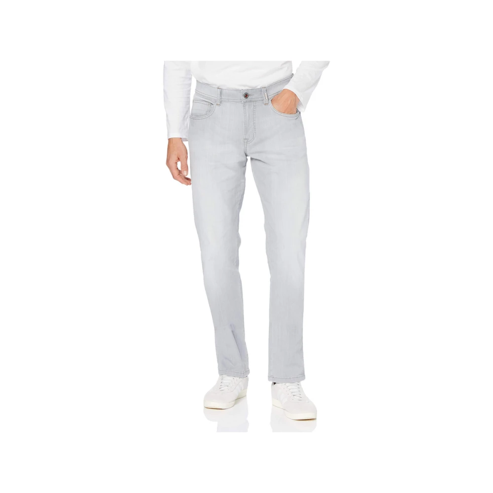 Camel active Straight Leg Jeans 5-Pocket Houston Blue Heren