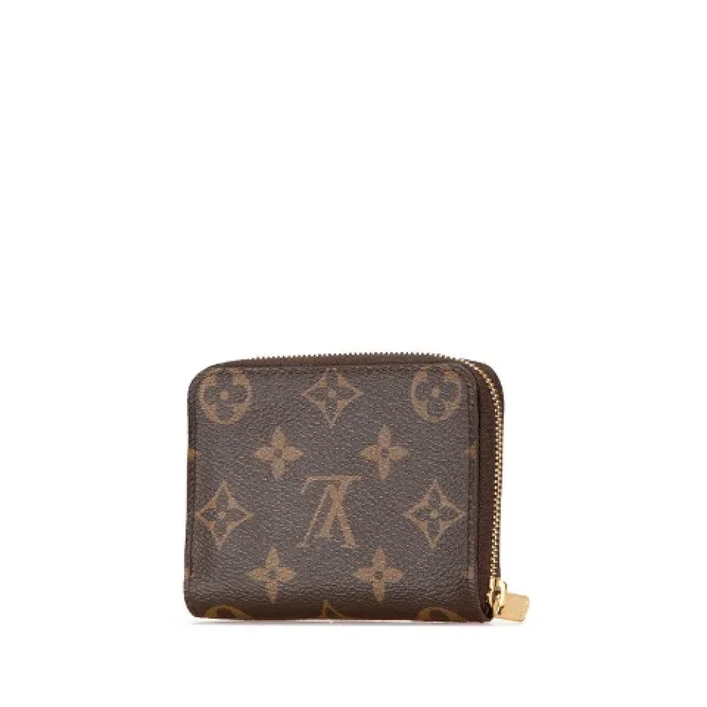 Louis Vuitton Vintage Pre-owned Canvas wallets Brown Dames
