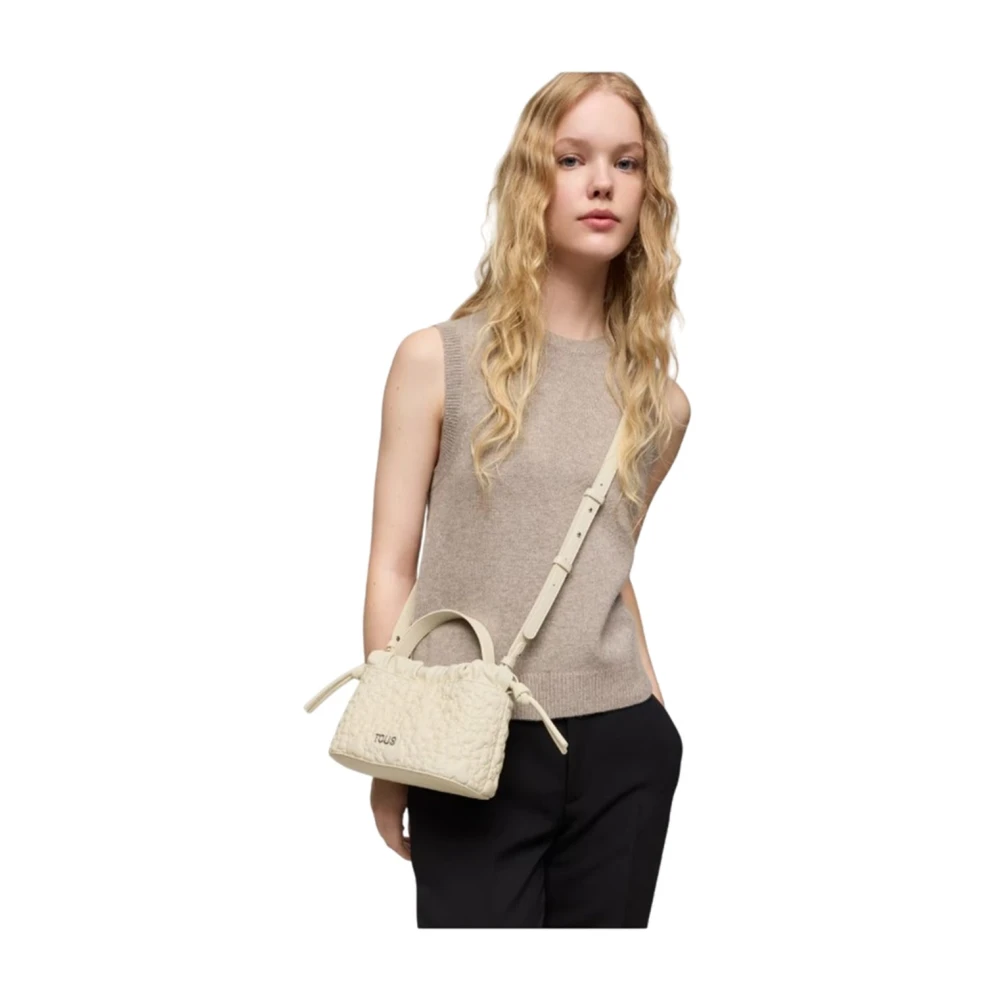 Tous Beige Synthetische Dames Schoudertas Beige Dames
