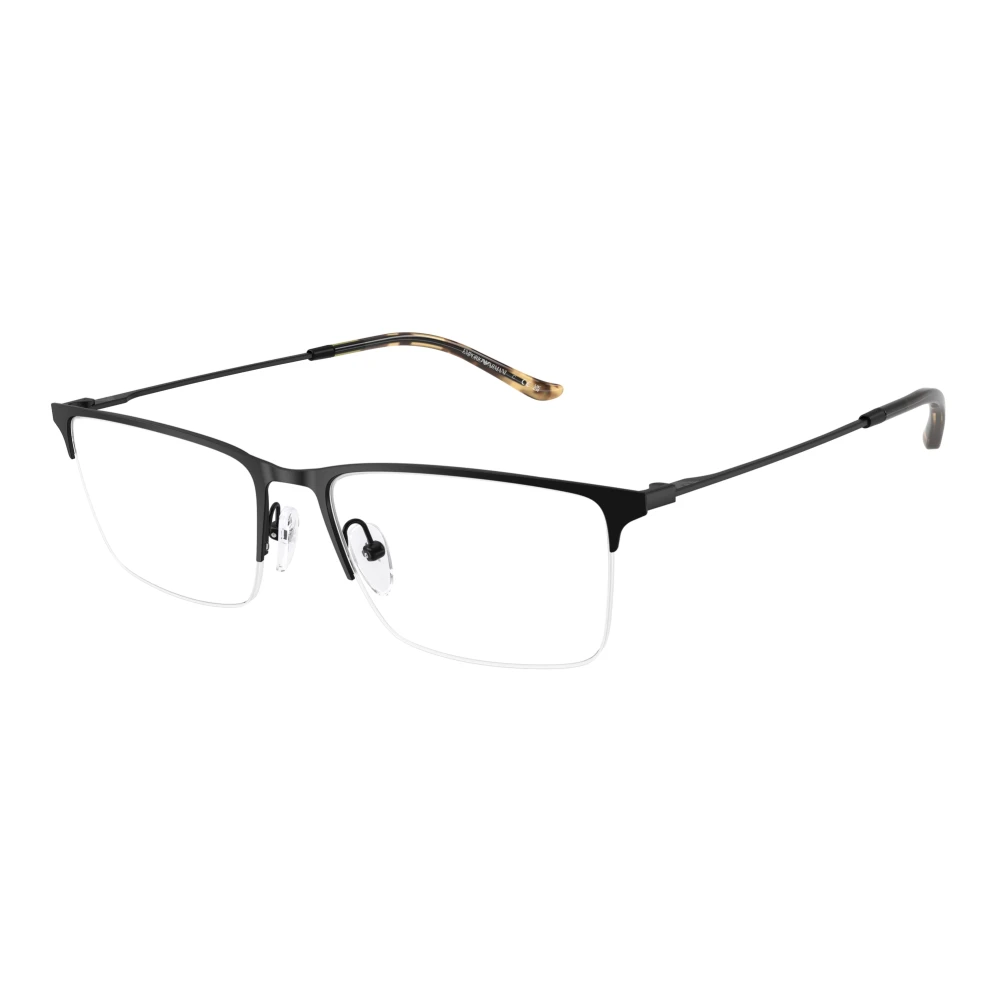 Emporio Armani Men's Black Glasses, 57 Mm, Stylish Eyeglasses Ea1171 In