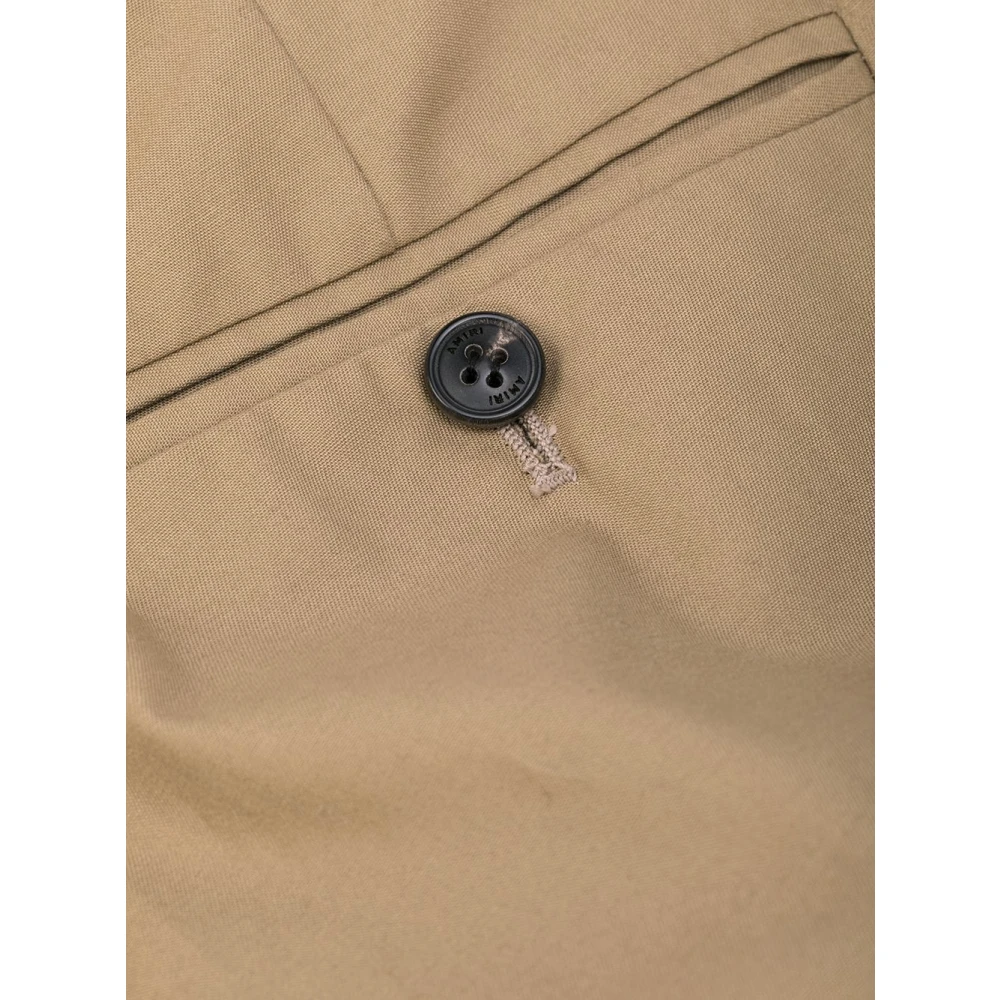 Amiri Wijde Pijpenbroek Beige Heren