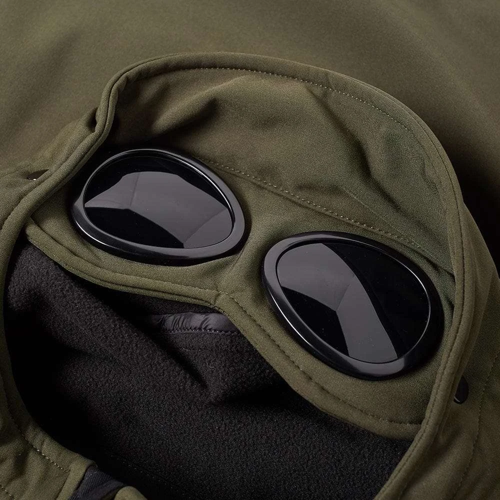 C.P. Company Shell Goggle Jacket Green Heren