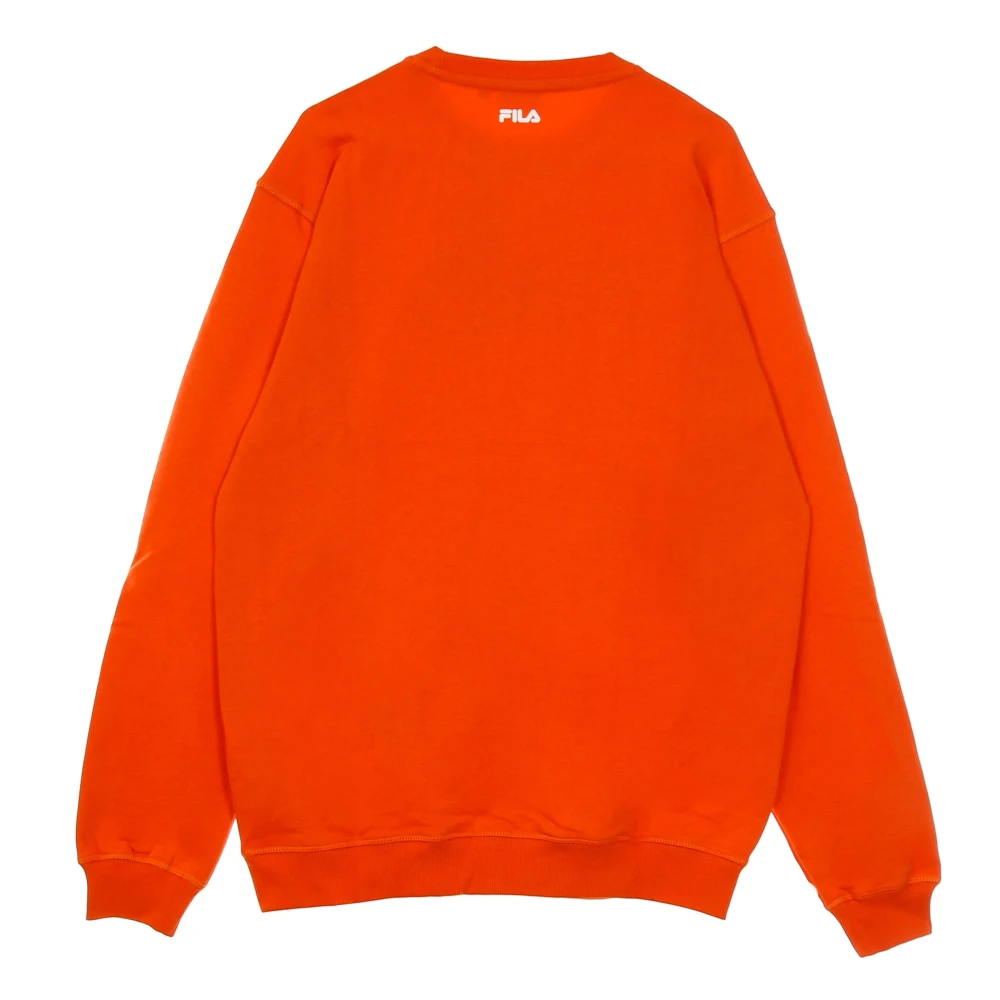 Fila Tigerlily Crew Neck Sweatshirt Orange Heren