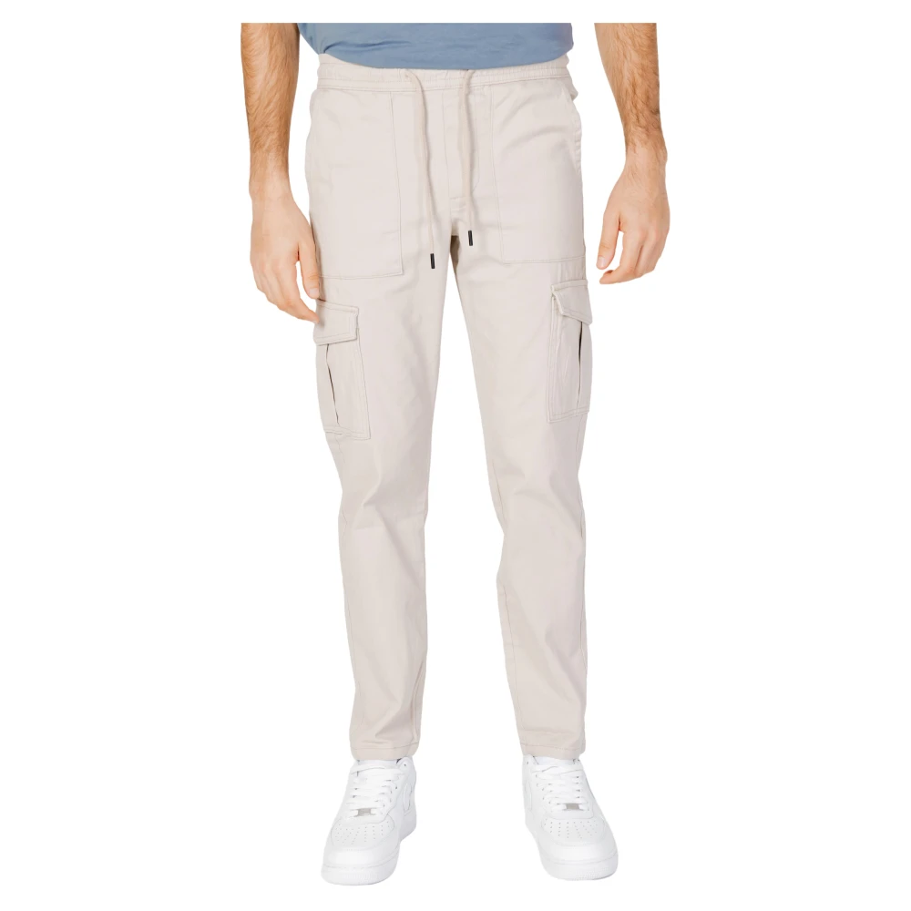 Only & Sons Casual Chino Broek Gray Heren