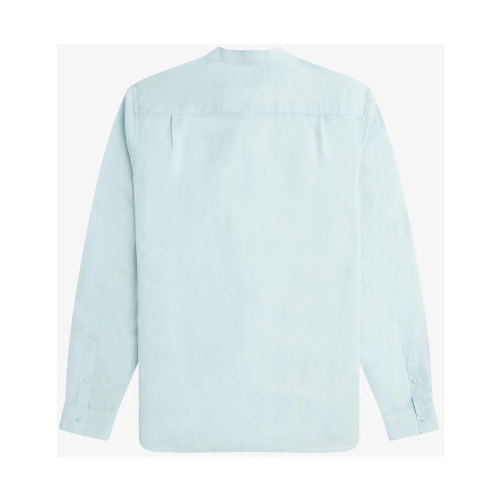Fred Perry Casual Shirts Blue Heren