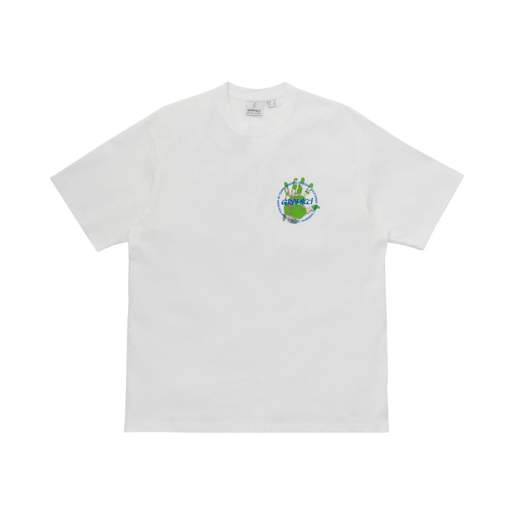 Gramicci Klimmers Handen Biologisch T-shirt White Heren