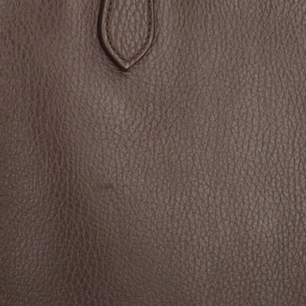 Gucci Vintage Pre-owned Leather totes Brown Dames
