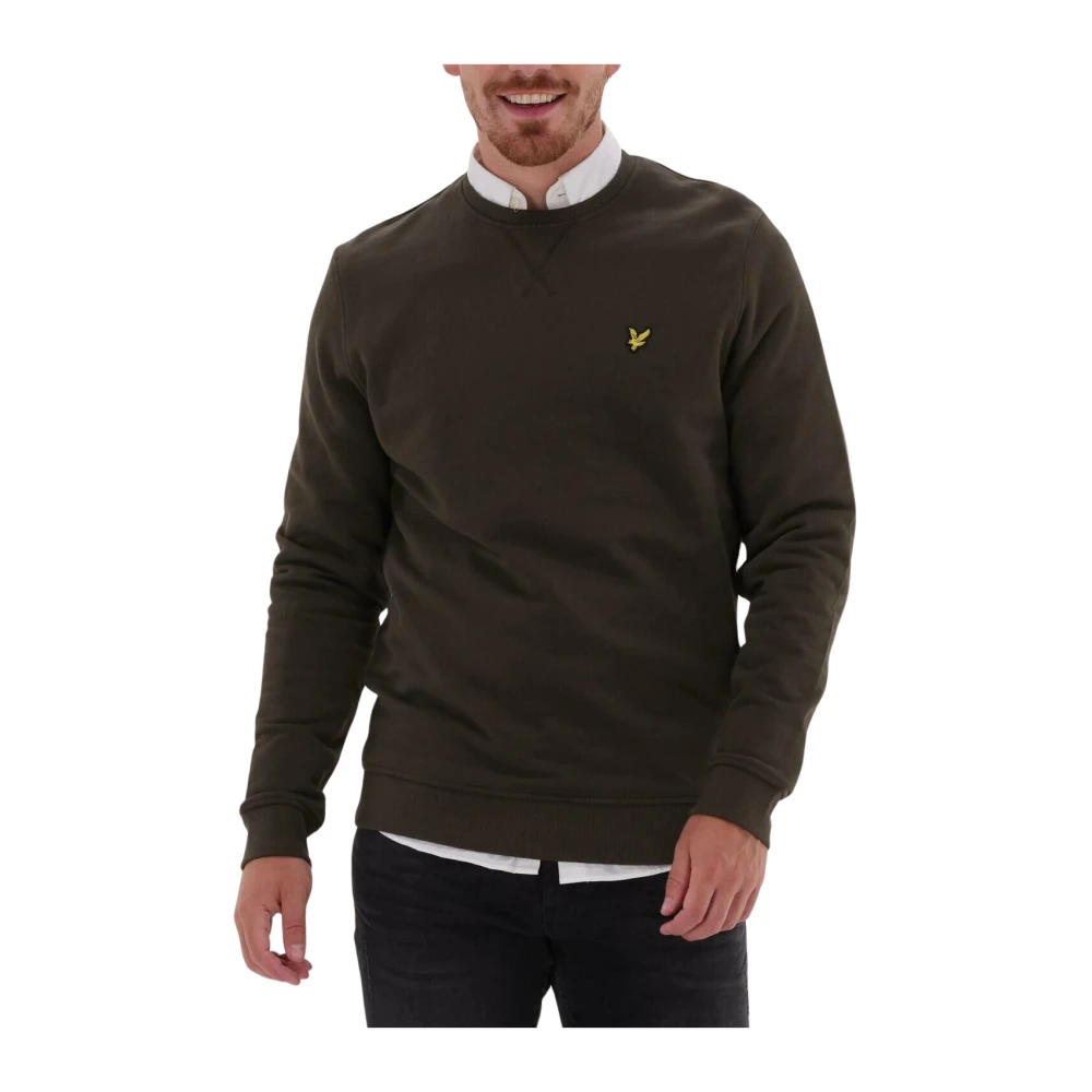 Lyle&Scott Uomo Felpa Girocollo Ml424Vog Z865 Nero - Image 4