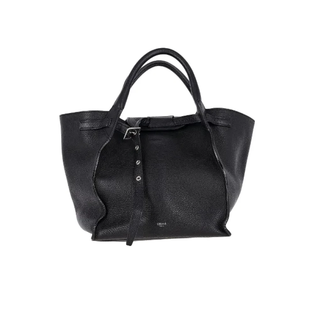 Celine Vintage Pre-owned Leather celine-bags Black Dames