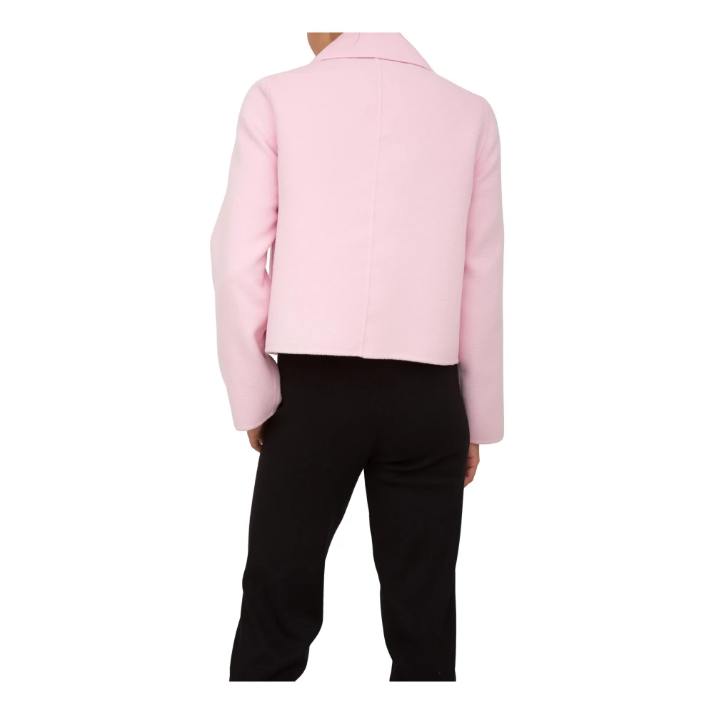 Marella Elegante Jas voor Vrouwen Pink Dames