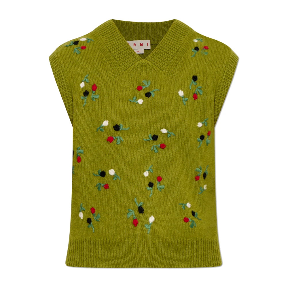 Marni Donna Verde Maglie, 2XS, New,